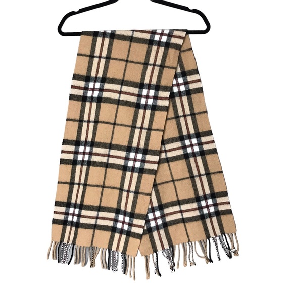 100% Edinburgh Lambswool Plaid Scarf Tartan Wrap Made in Scotland Knit - Picture 7 of 7